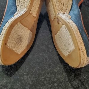 Coach denim espadrills, size 10. Good condition.